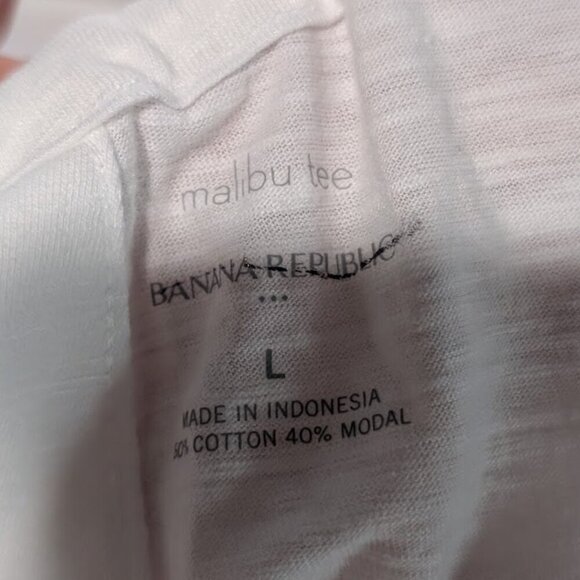NWT Banana Republic Factory | Malibu Slub Tank In White - Picture 7 of 11